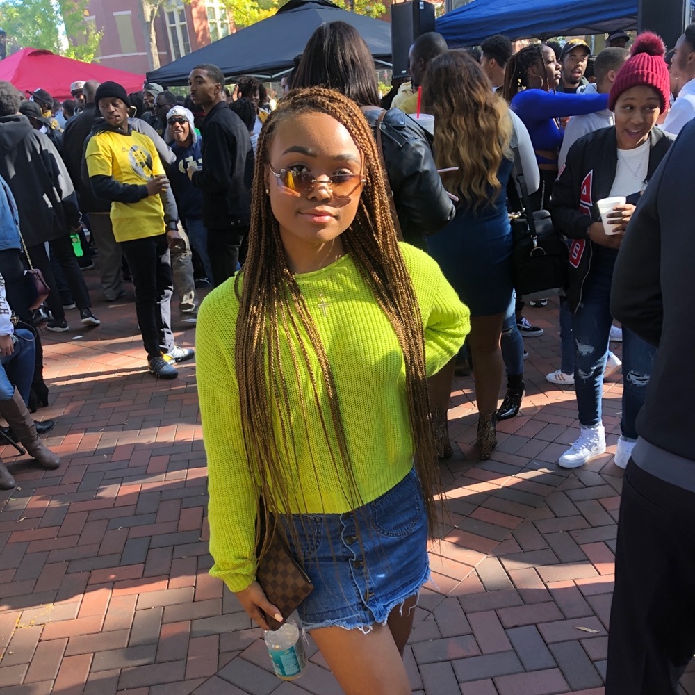 Lime Green Sweater